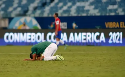 Los bolivianos quedaron abatidos por no poder conseguir el empate en Copa Ampérica ante Chile. Foto: Getty.