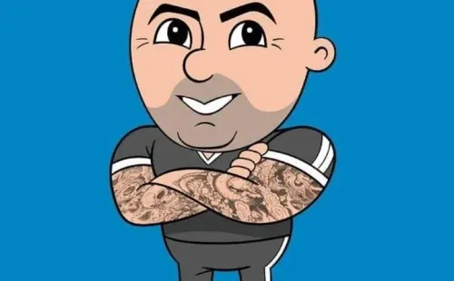 Sampi, la caricatura de Jorge Sampaoli (Instagram)