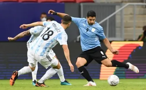 Luis Suárez está con la pólvora mojada en la selección uruguaya. Foto: Copa América.