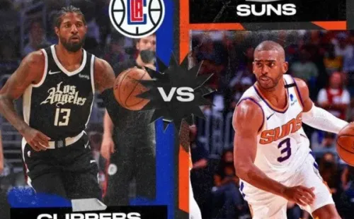 Entre los Clippers y los Suns saldrán el campeón de la Conferencia Oeste de la NBA. (Foto: NBALatam)