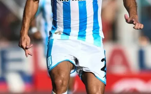 Chelo Díaz logró un campeonato con Racing cuando llegó al club el 2018. Foto: Getty.
