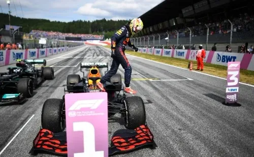 Verstappen se quedó con el triunfo en Austria. Foto: Getty