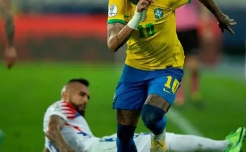 La publicación de Neymar. ¿Se burla de Vidal?