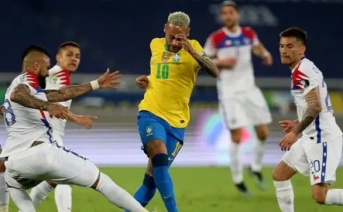 La respuesta de Vidal a la publicación de Neymar.