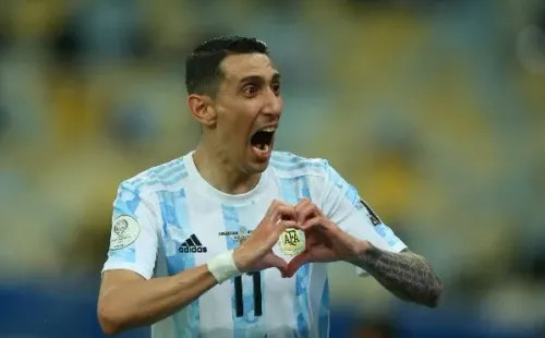 Di María celebra la apertura de la cuenta