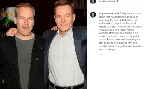 Bryan Cranston en Instagram