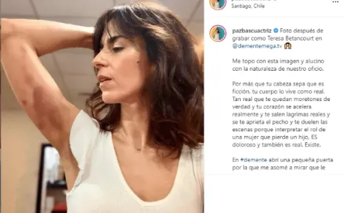 Paz Bascuñán instagram