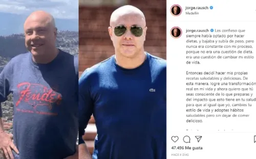 Jorge Rausch en Instagram