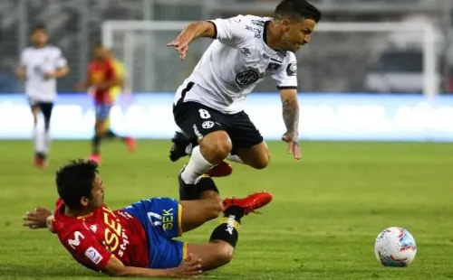 Luis Pavez se formó en Colo Colo y ahora es figura en Unión Española. (Foto: Agencia Uno)