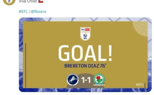 La Championship inglesa está lista para el 18 tras celebrar el golazo de Ben Brereton.
