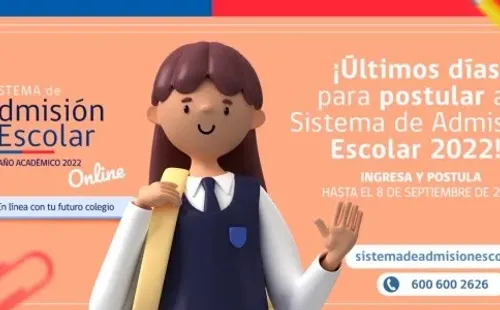 Sistema de Admisión Escolar tiene una semana de plazo para postular. (Foto: Ministerio de Educación).