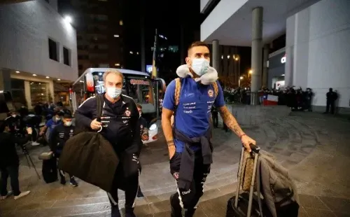 El viaje de la ilusión de Chile a Ecuador (Carlos Parra, ANFP)