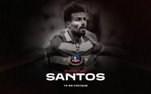 Colo Colo le dio la bienvenida al venezolano Santos