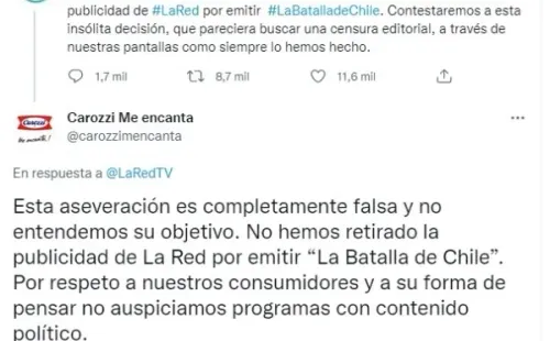 La red en Twiiter