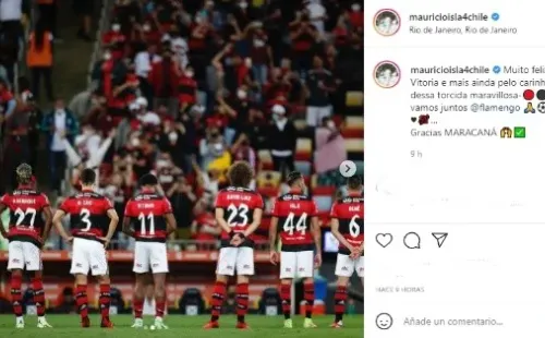 Mauricio Isla agradece el cariño tras partidazo en Copa Libertadores.