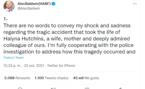 Alec Baldwin Twitter