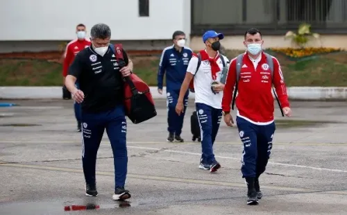 La selección chilena ya se encuentra en Asunción (ANFP)