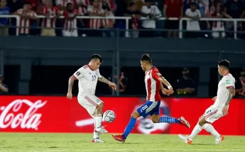 Gary Medel jugó todo el partido contra Paraguay con la preocupación del virus que afecta a su pequeño Danilo