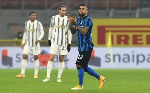 Arturo Vidal espera sumar minutos en el Inter. Foto: Getty.