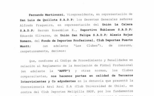 denuncia