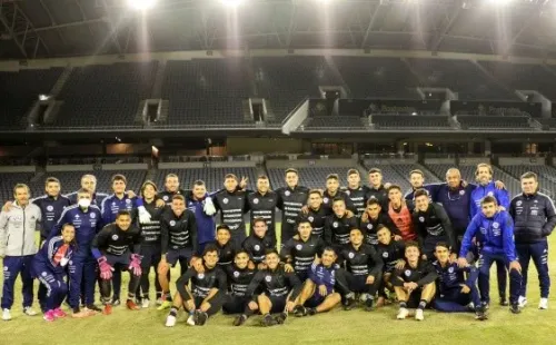 Yáñez vivió un sueño en la Selección. Foto: ANFP.