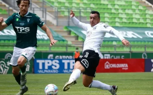 Paredes hizo 3 goles en su último año en Colo Colo. Foto: Agencia Uno.