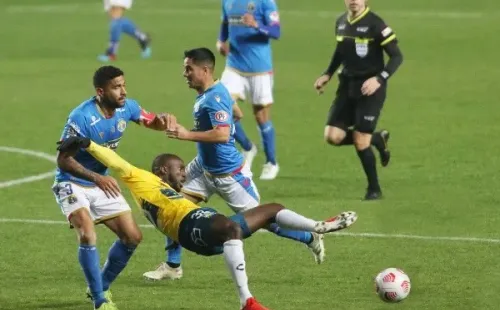 Everton y Audax podrían chocar en Copa Libertadores si ganan sus duelos. Foto: Agencia Uno.