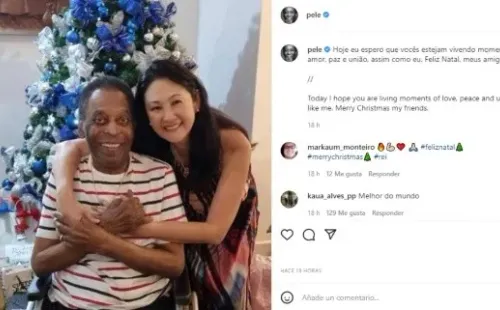 El mensaje navideño del guerrero Pelé.