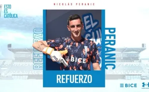 La UC oficializa a Peranic para el 2022.