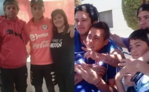 Eduardo Vargas creó un lazo muy fuerte con la familia calameña Castro Arancibia (Álbum Familiar)