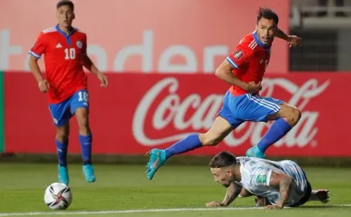 Suazo jugó el segundo tiempo ante Argentina y lo hizo de buena forma (Getty)