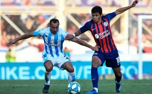 Díaz estuvo cerca de volver a Racing pero no pudo desvincularse de Libertad (Getty)