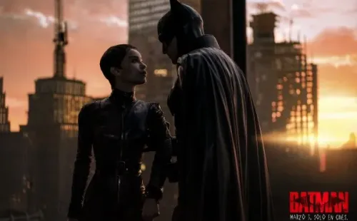 Cada escena de Catwoman y Batman es un deleite por la complicidad de Kravitz y Pattinson en pantalla. (Foto: Warner México)