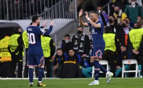 Messi no estuvo a la altura de su compañero Mbappé (Foto: PSG)