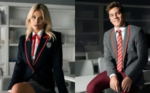 Valentina Zenere y André Lamoglia en sus personajes para Élite 5 | Foto: Netflix