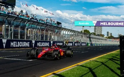 Leclerc se subió a lo más alto del podio en la Fórmula 1 en Australia (Foto: Ferrari)