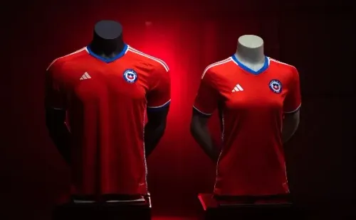 La nueva camiseta de la selección chilena presentada por Adidas.