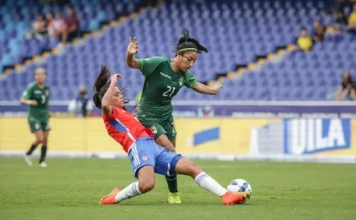 Pancha Lara convirtió dos goles para la Roja de José Letelier / Foto: Copa América
