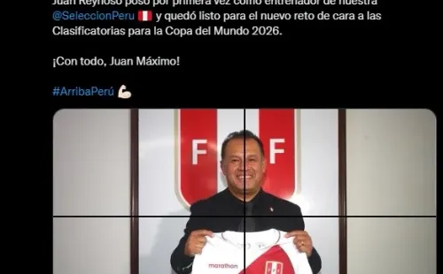 Perú le da la bienvenida a Juan Reynoso como DT para iniciar el camino al Mundial 2026.