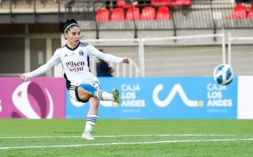 Javiera Grez anotó el único gol de Colo Colo ante Santiago Morning. (Guille Salazar / RedGol)