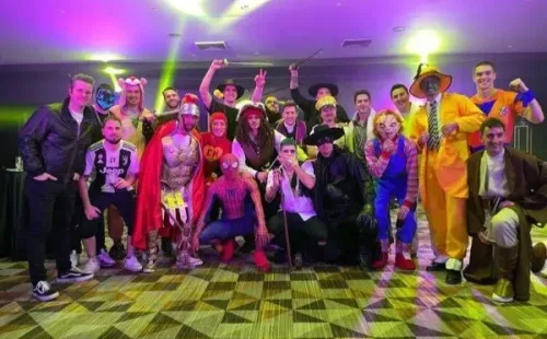 La foto oficial del cumpleaños.