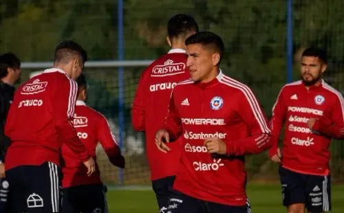 Marcelino espera su oportunidad como titular en la Roja de Berizzo (Foto: ANFP)