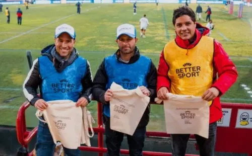 Bettersport se hizo presente en el estadio Santa Laura para el duelo de rugby entre Chile y Estados Unidos.