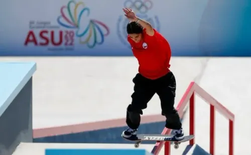 Valentina Petric clasifica a semifinales en el inicio de los Juegos Suramericanos 2022.