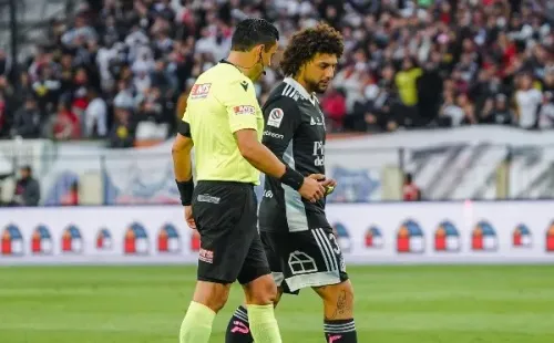 Tobar quedó feliz con el partido que jugaron Colo Colo y la UC (Guille Salazar)