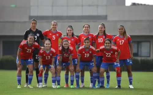 La oncena de Chile ante el América. (La Roja)