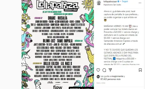 Lollapalooza Argentina