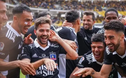 Colo Colo celebra al ritmo de Bouzat (Guille Salazar)