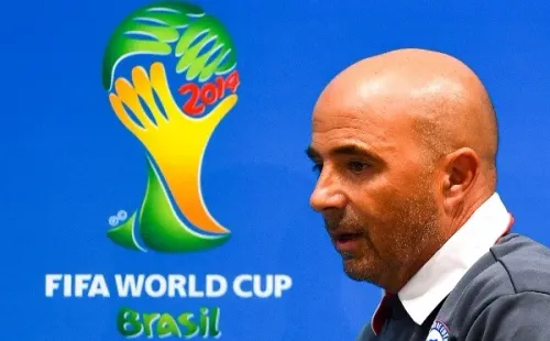 Sampaoli dirigió a Chile en el Mundial del 2014 (Getty)