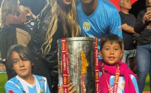 Jiménez también fue campeón de Copa Chile.